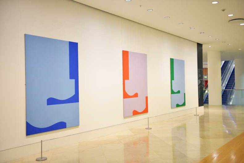 Installation view 'Jon Golding: Finding the Absolute' at Piano Nobile, King's Place (2015)