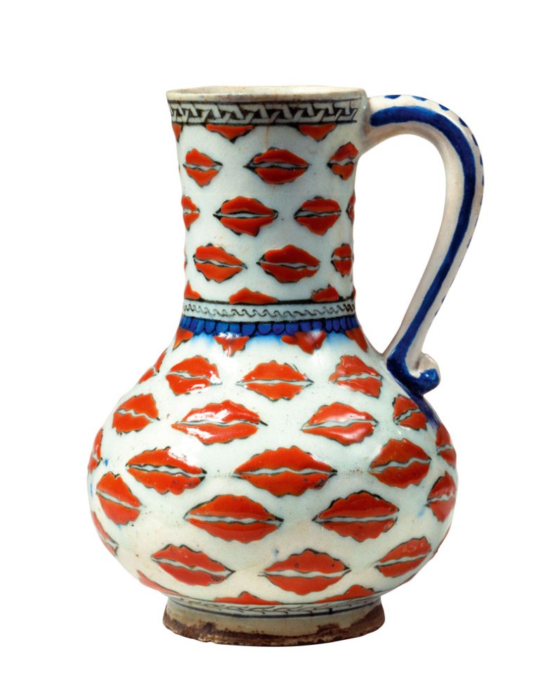Jug (c. 1575), Turkey, Iznik. David Collection, Copenhagen