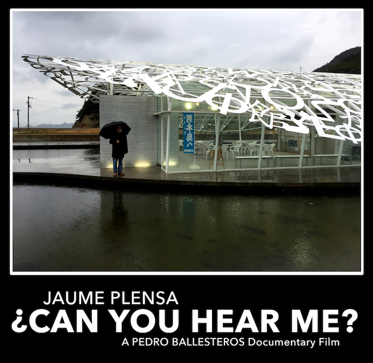 Poster for Jaume Plensa. Can you hear me? (2020), dir. by Pedro Ballesteros.
