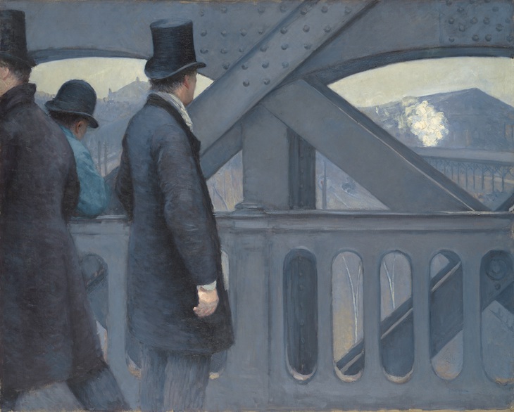 On the Pont de l’Europe (1866–67), Gustave Caillebotte.