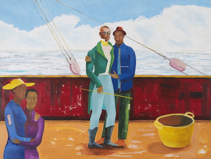 The Captain and The Mate (2017–18), Lubaina Himid.