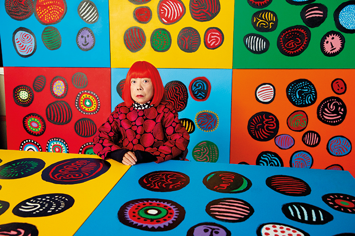 Yayoi Kusama.