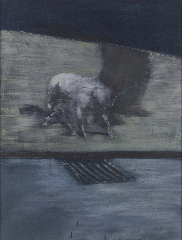 Man with Dog (1953), Francis Bacon.