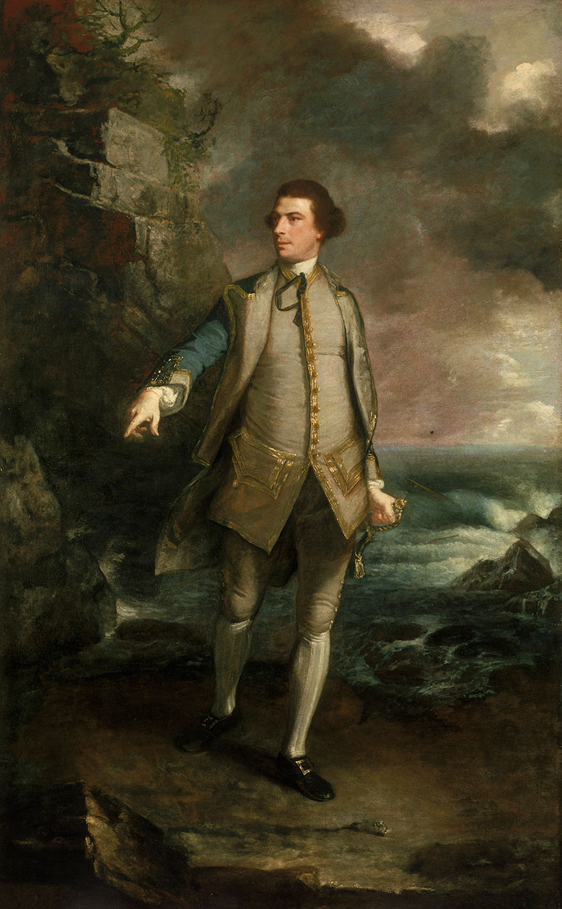 Portrait of Admiral Augustus Keppel (1752), Joshua Reynolds. National Maritime Museum, London