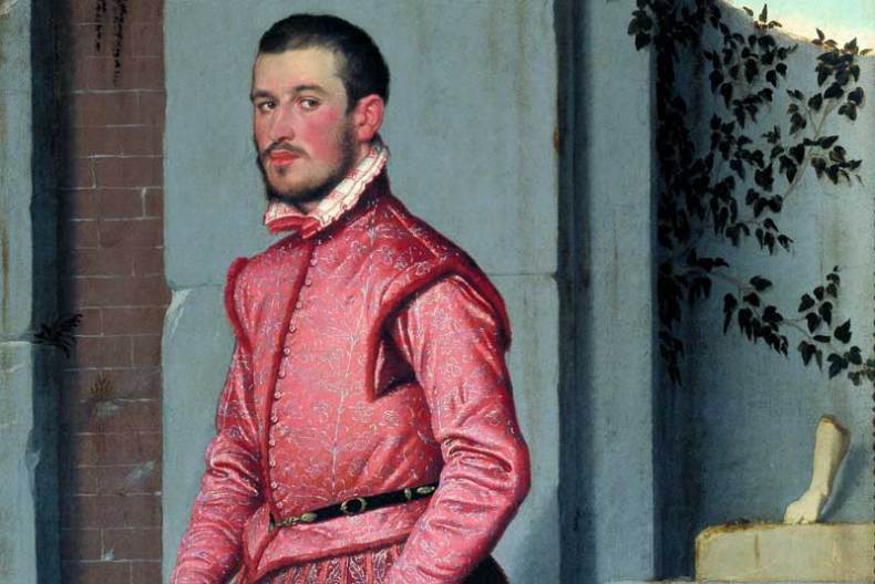 (detail; c. 1560), Giovanni Battista Moroni.