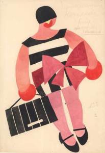 costume design for 'The Bolt' (1931), Tatiana Bruni