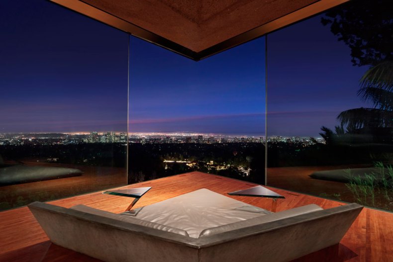 The James Goldstein House, designed by John Lautner.