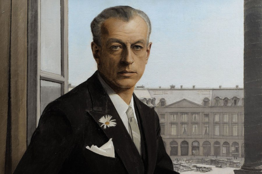 Autoportrait, place Vendôme resized (detail; 1932), Bernard Boutet. Courtesy Sotheby's