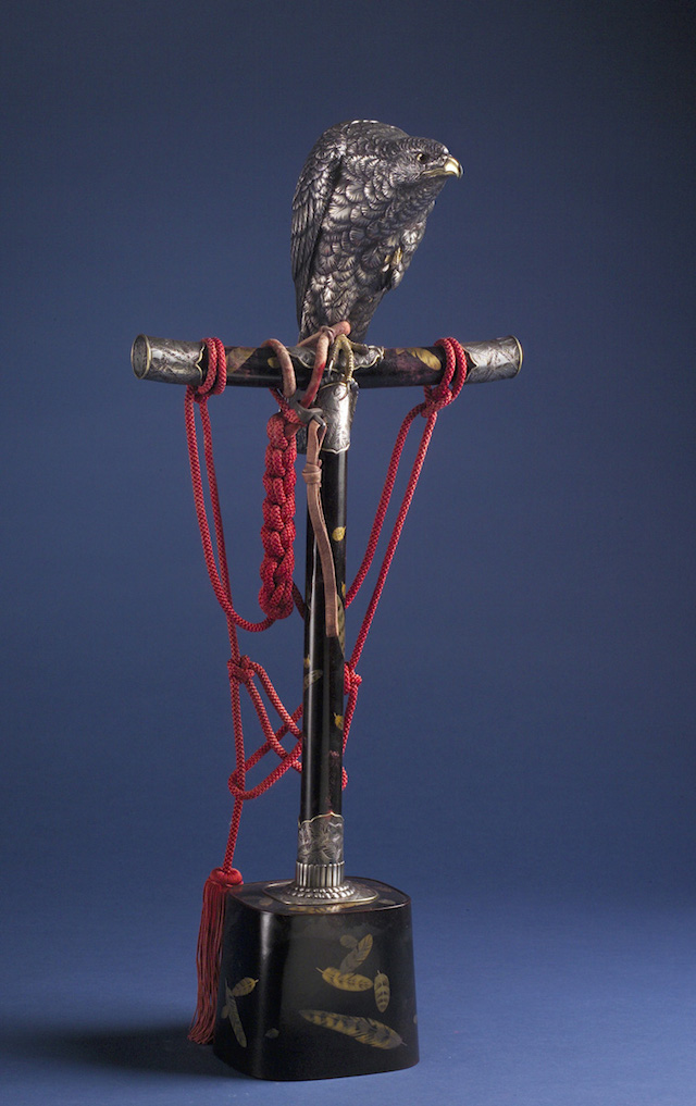 Falcon incense burner