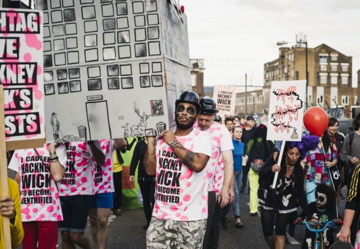 The artists fighting to save Hackney Wick. Photo: Elliot Sheppard