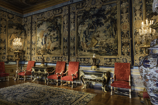 The Salon des Muses at Vaux-le-Vicomte