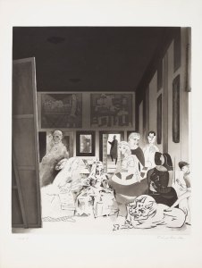 Picasso's meninas: three impressions (1973), Richard Hamilton. Estimate: $40,000–60,000