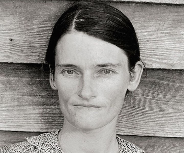 Allie Mae Burroughs, Wife of a Cotton Sharecropper, Hale Country, Alabama (1936), Walker Evans. © Walker Evans Archive, The Metropolitan Museum of Art; Photo: © Collection particulière