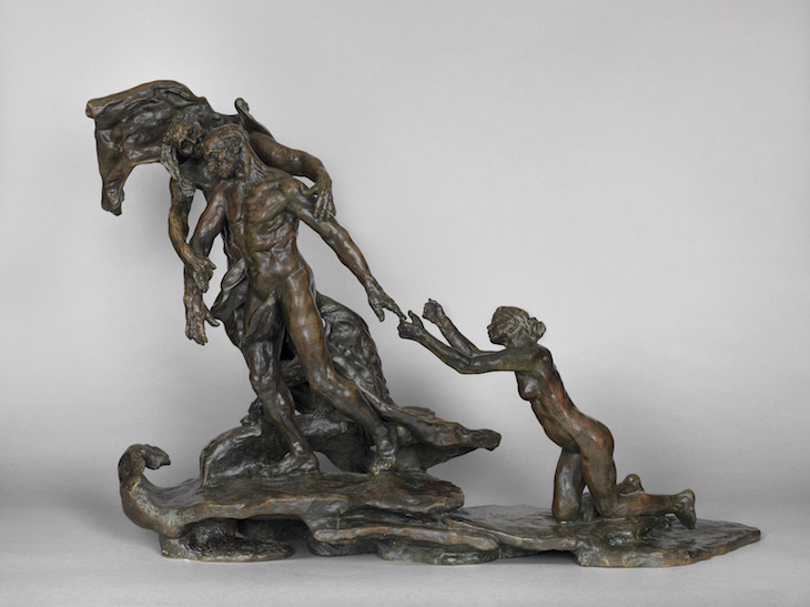 L’Âge mur (The Age of Maturity) (1890–1907), Camille Claudel. Musée Camille Claudel, Nogent-sur-Seine. Poto: Marco Illuminati; © Musée Camille Claudel