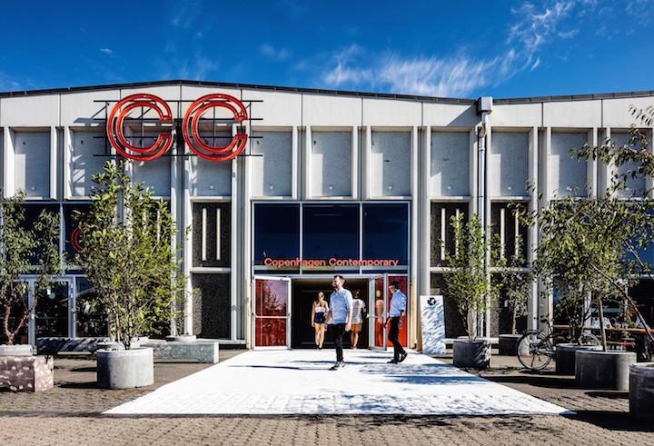 Entrance to Copenhagen Contemporary. Photo: Anders Sune Berg