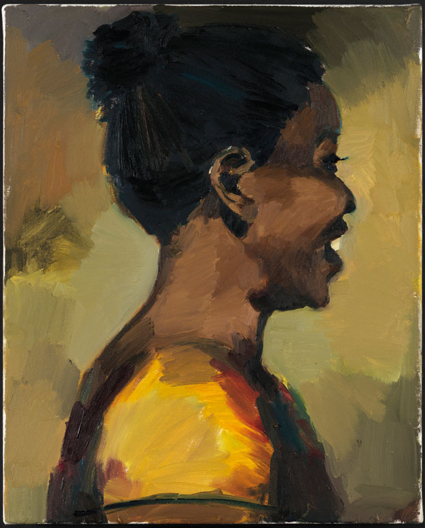 Crystals On The Mount (2016), Lynette Yiadom-Boakye. Courtesy the artist; Corvi-Mora, London; and Jack Shainman Gallery, New York