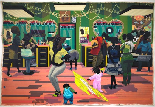 School of Beauty, School of Culture (2012), Kerry James Marshall. Birmingham Museum of Art. Photo: Sean Pathasema