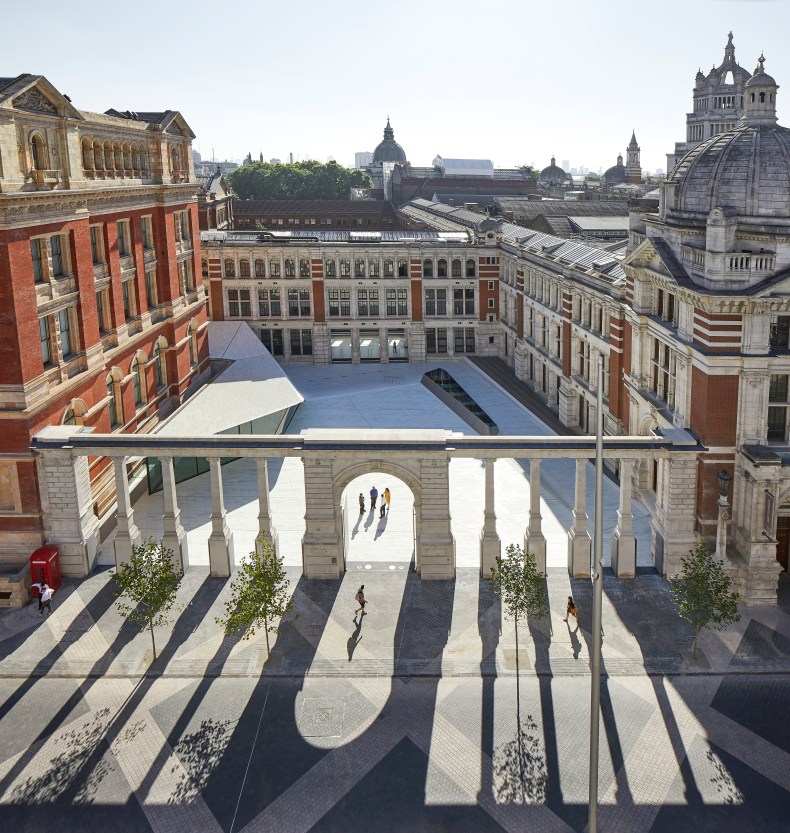 V&A Exhibition Road Quarter, designed by AL_A.