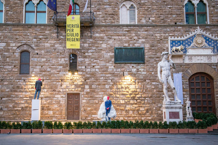 Fabrizio e Francesco (2017), Urs Fischer. Courtesy of the artist. Photo by Mattia Marasco / MUS.E