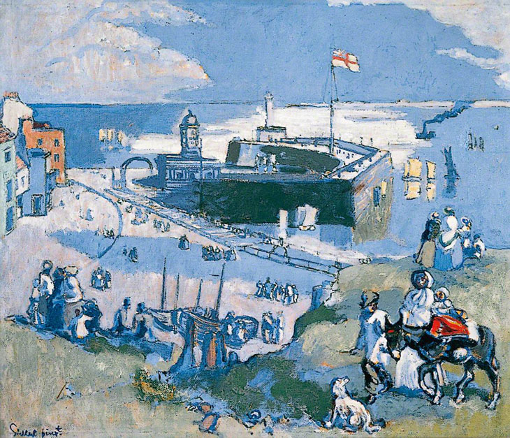 Margate in the Time of Turner (1930), Walter Richard Sickert. Kirklees Museums and Galleries