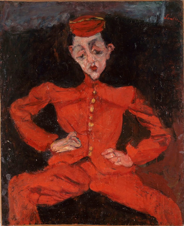 Bellboy (c. 1925), Chaïm Soutine. © Courtauld Gallery, Centre Georges Pompidou