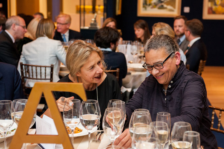 Apollo Awards 2017: Iwona Blazwick and Lubaina Himid. © Anne Schwarz