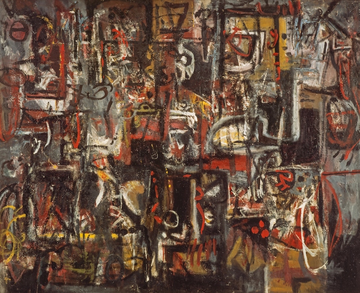 Jingling Space (1950), Alan Davie. National Galleries of Scotland © The Estate of Alan Davie