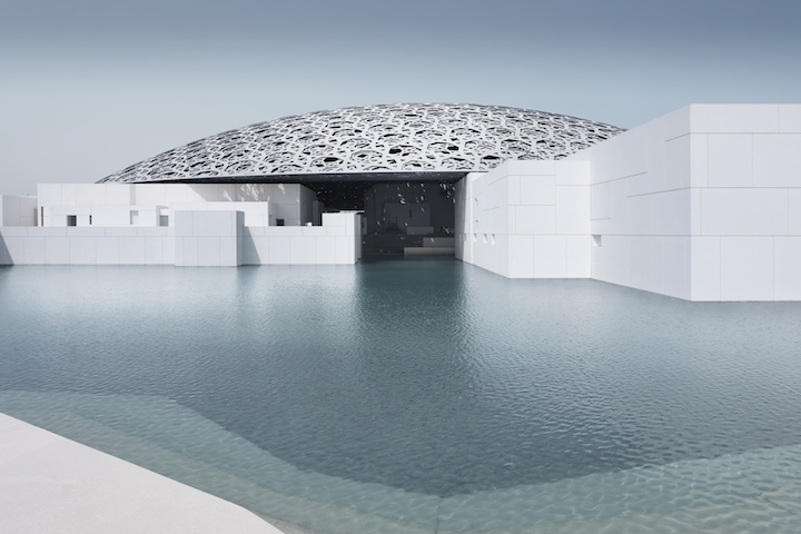 Louvre Abu Dhabi’s exterior. © Louvre Abu Dhabi, Photography: Mohamed Somji