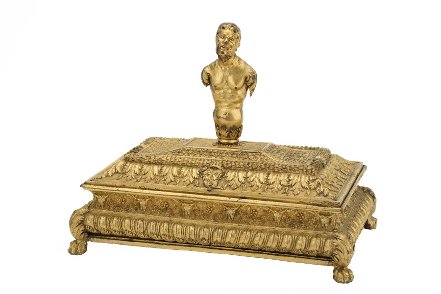 Writing casket (c. 1540–50), Italian. Photo: © Ashmolean Museum, University of Oxford (donated by Daniel Katz Ltd through the Cultural Gifts Scheme)