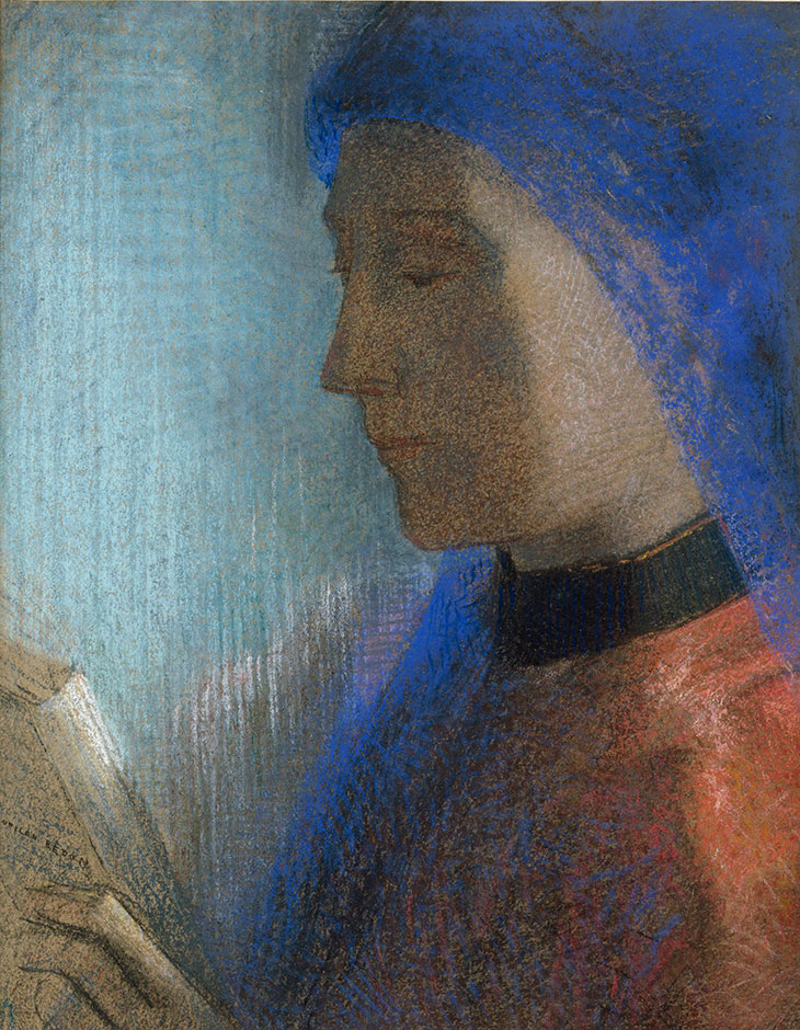 The reader, Odilon Redon