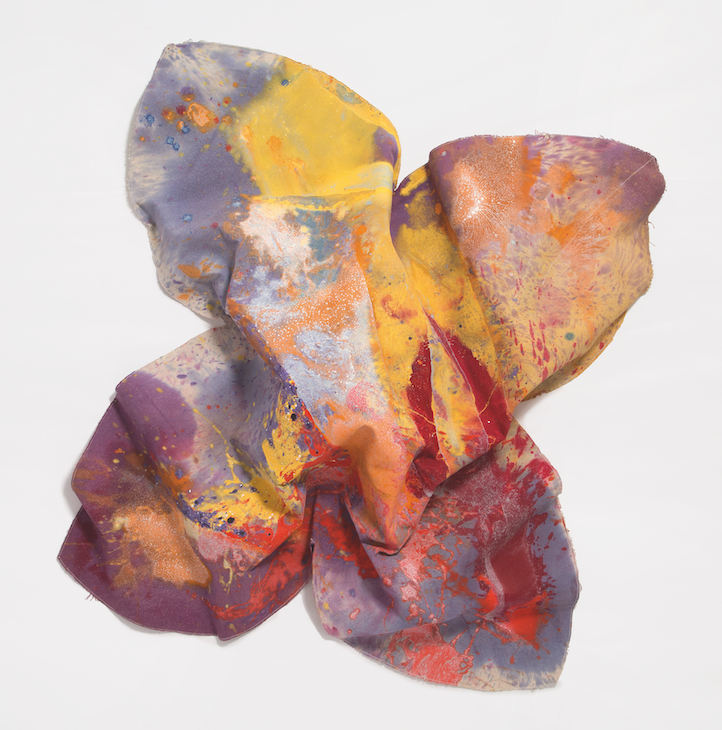 Ruby Light (1972), Sam Gilliam. Hirshhorn Museum and Sculpture Garden, Washington, D.C.