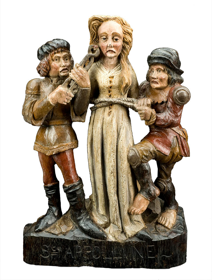 Saint Apollonia and her Tormentors (1850–1928). Wellcome Collection/Science Museum Group