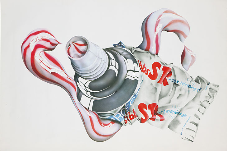 Gibbs toothpaste poster print (c. 1970), Michael English. British Dental Association Museum