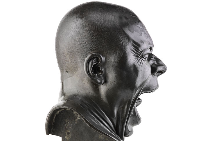 The Yawner (side view; c. 1770–83), Franz Xaver Messerschmidt.