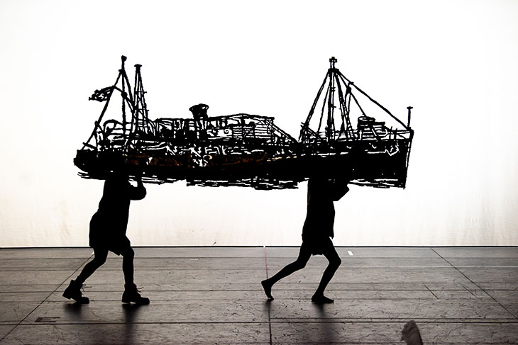 The Head and the Load (2018), William Kentridge.