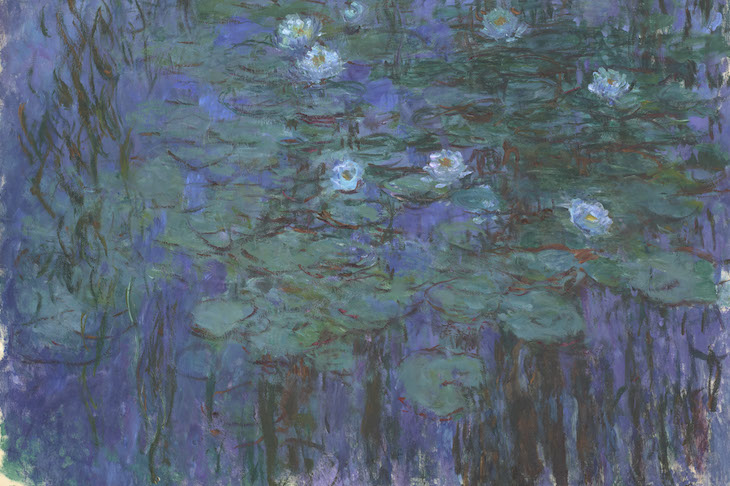 Blue Water Lilies, Claude Monet