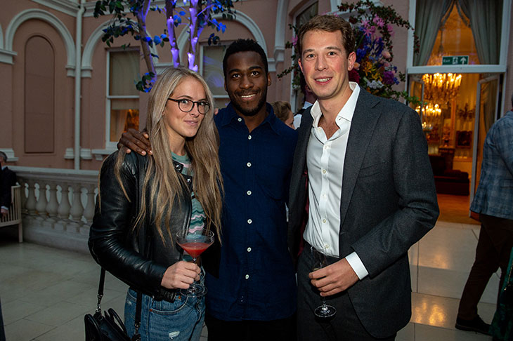 Louise Green, Theo Danjuma and Jona Lueddeckens