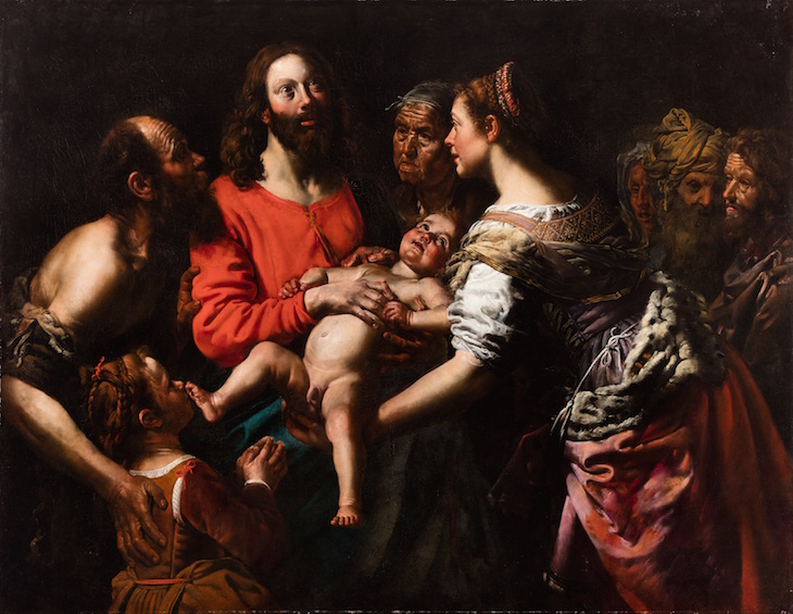 Suffer the Little Children to Come unto Me, Theodoor van Loon