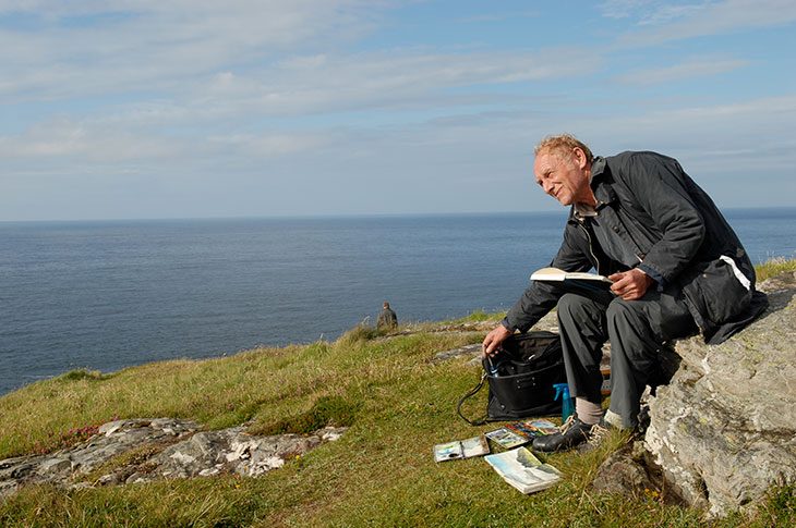 Norman Ackroyd on Malin Head