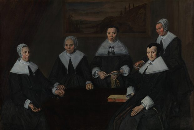 Regentesses of the Old Men’s Almshouse (c. 1664), Frans Hals. Frans Hals Museum, Haarlem