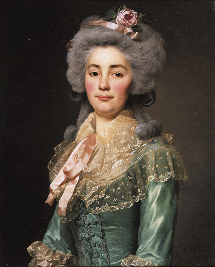 Young Lady with a Pink Ribbon, Roslin