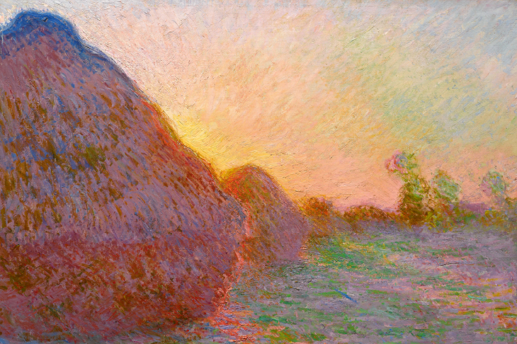 Meules(1890), Claude Monet. Courtesy Sotheby's