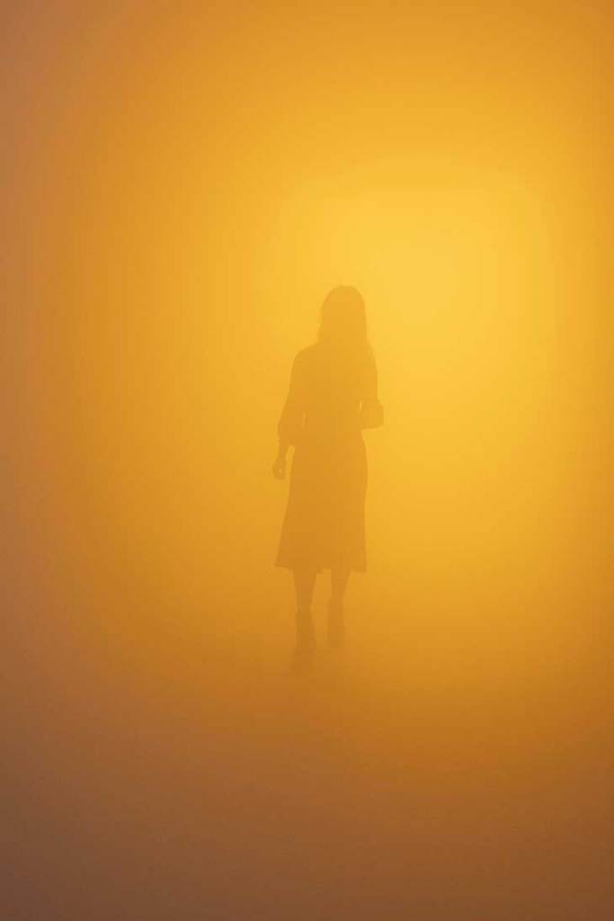 Din blinde passager (Your blind passenger) (2010), Olafur Eliasson. Installation view of ‘Olafur Eliasson: In real life’, Tate Modern, London, 2019.