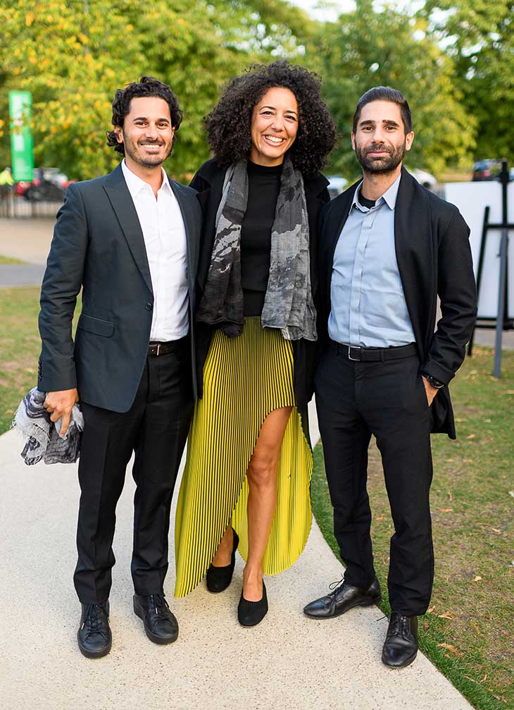 Adib Dada, Alia Fattouh and Karim Dada.