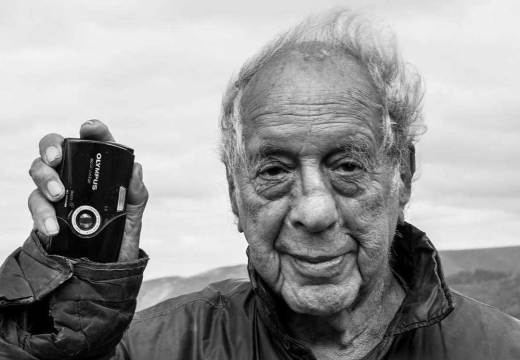 Robert Frank (1924–2019), photographed in 2014.