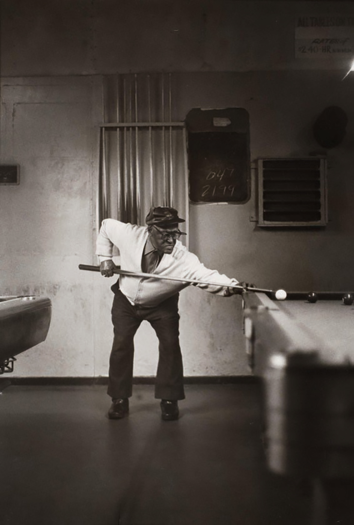 Pool Player, Pittsburgh, PA (c. 1993), Ming Smith.