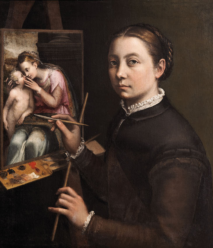 Self-Portrait at the Easel