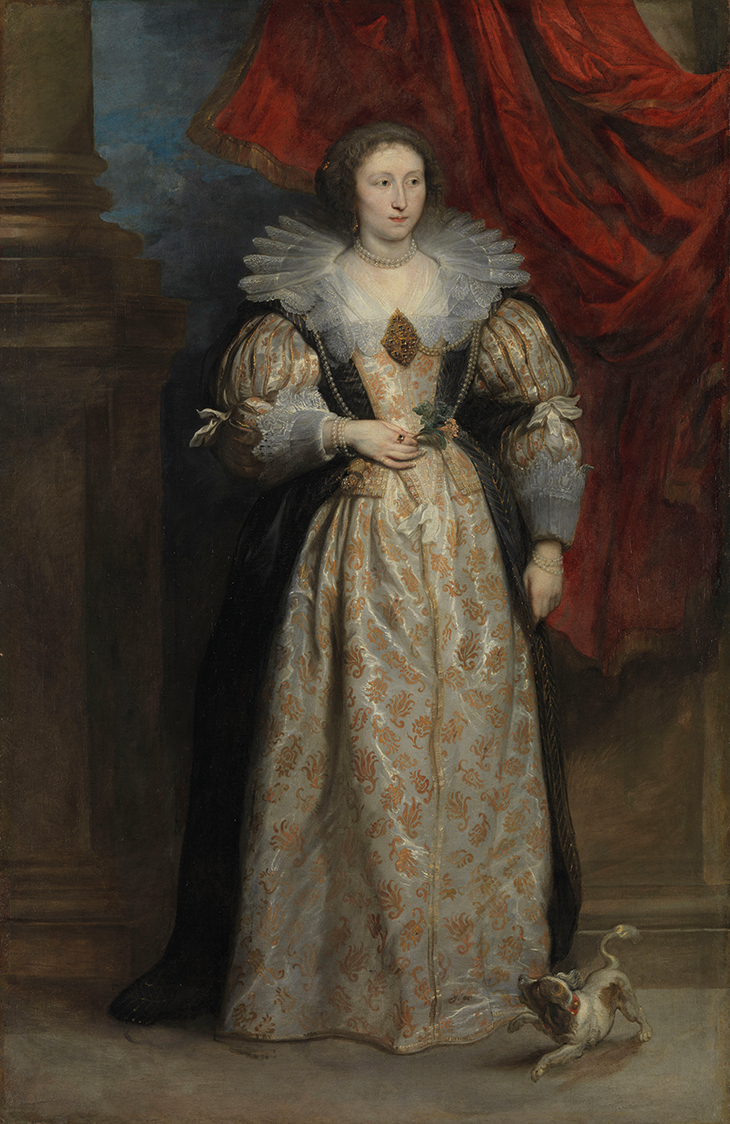 Sebilla vanden Berghe (c. 1630), Anthony van Dyck. Alte Pinakothek, Munich