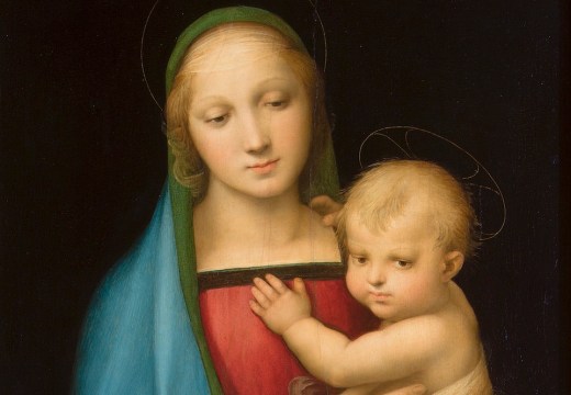 Madonna del Granduca (detail; c. 1505), Raphael.