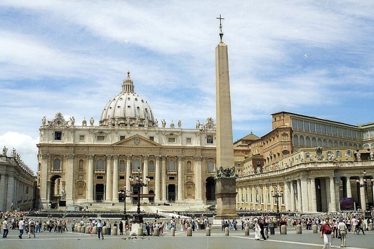 St. Peter's Square and Basilica.